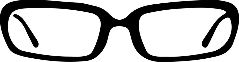 glasses EPS, glasses Silhouette, glasses Vector, glasses Cut File, glasses Vector