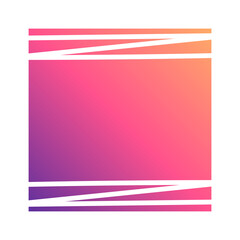 gradient art shape