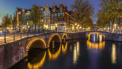 Amsterdam - Keizersgracht - Beleuchtet