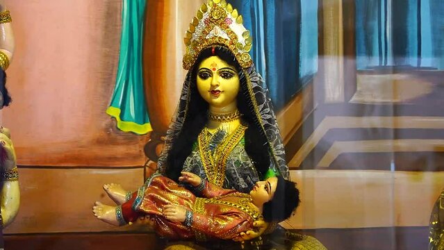statue of sita mata footage of janakpur