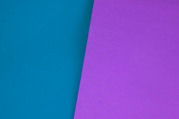 Dark vs light abstract Background with plain subtle smooth de saturated ocean blue pink colours parted into two
