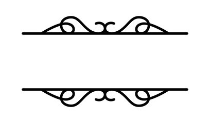 abstract rectangle text frame