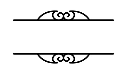 abstract rectangle text frame
