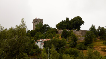 Montalegre (Portugal), June 24, 2022. Medieval castle. It is a national monument since 1910, it was built in the 13th century as a defense of the northern border of the Kingdom of Portugal