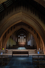 interior of the cathedral