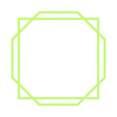 colorful geometric frame