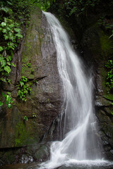 Fototapeta na wymiar Waterfall in the Jungles of Costa Rica