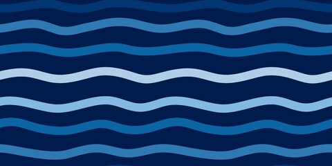 Horizontal stripes seamless pattern. Nawy blue backdrop.