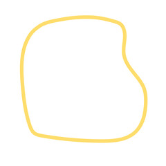 white abstract banner frame