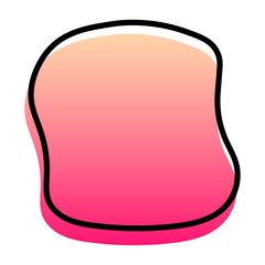 gradient abstract banner frame