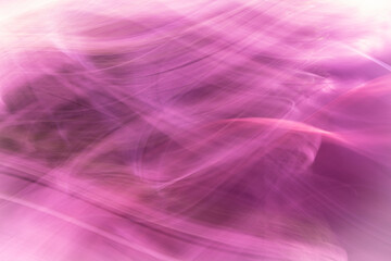 Abstraction in lilac pink colors, chaotic waves of the line with a soft gradient.