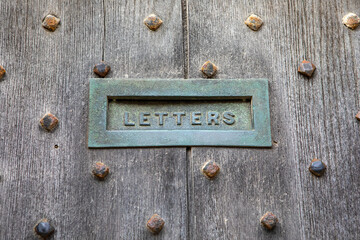 Old Letterbox in York, UK