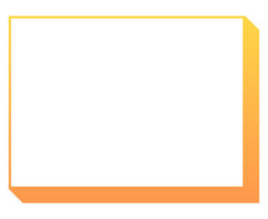 gradient rectangle box frame
