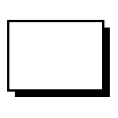 geometric shadow frame
