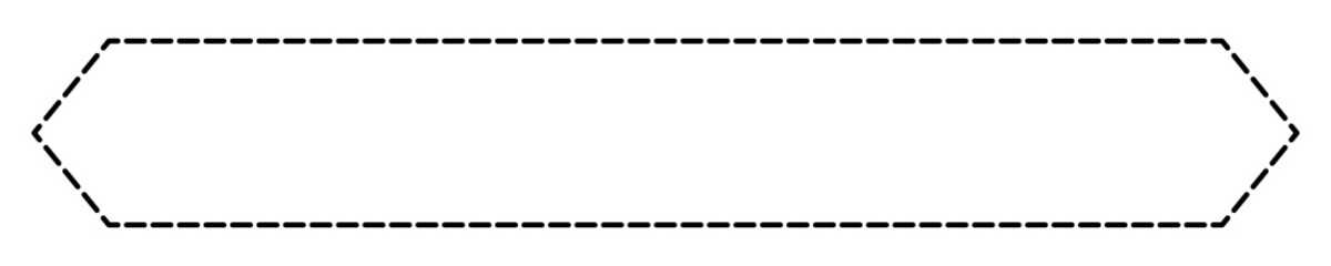 dashed line long frame