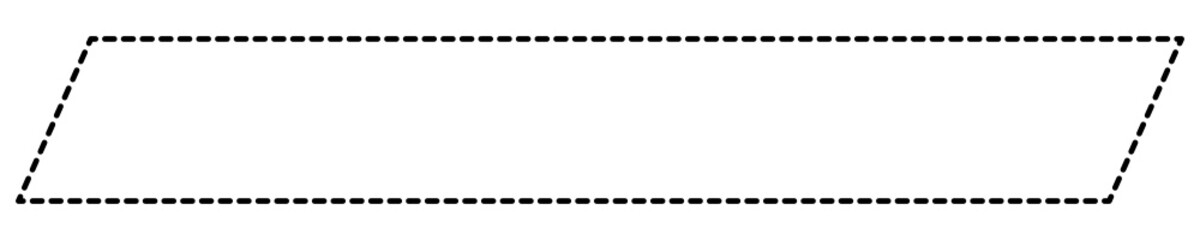 dashed line long frame