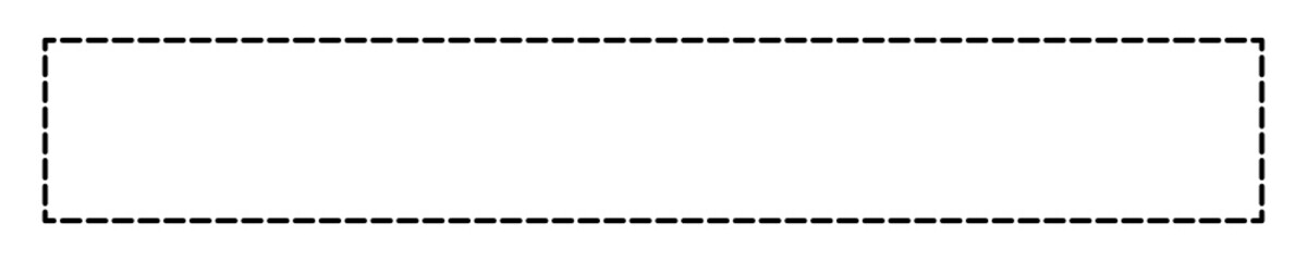 dashed line long frame