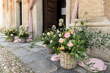 Wedding flowers decorations.