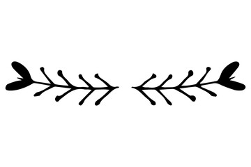 leaves art element
