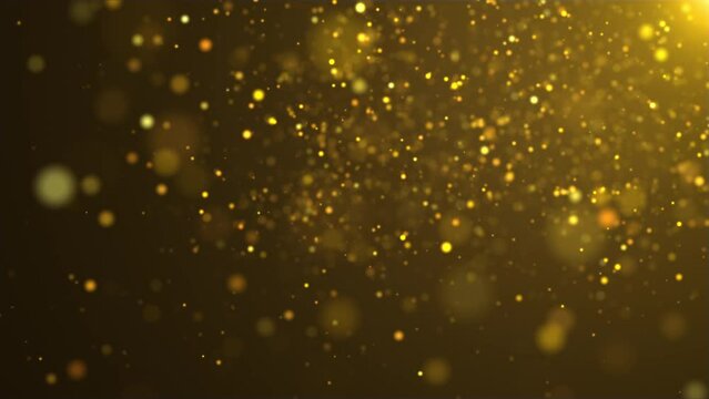 bright awards show golden background