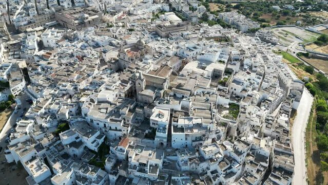 Push Over Ostuni Old Town, Italy
