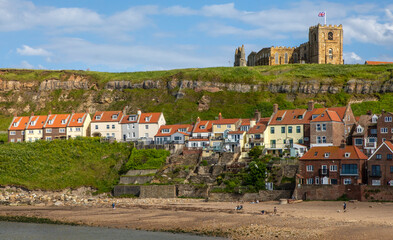 St. Marys Church on the East Cliff in Whitby, North Yorkshire
