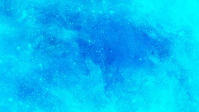 blue watercolor and paper texture. beautiful dark gradient hand drawn by brush grunge background. watercolor wash aqua painted texture close up, grungy design. blue nebula sparkle star universe.