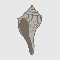 Seashell Clipart SVG Cut File, Shellfish Svg, Beach Shell Svg, Ocean Animals Svg,