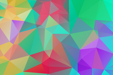 Geometric Abstract Background Low Poly Design