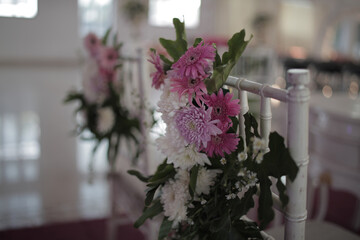 flowers as wedding decorations