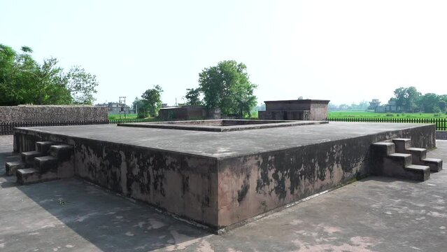 "Takht-I-Akbari" historical place where emperor Akbar was coronated after the death of his father. The monument is conserved by the Archaeological Survey of India.