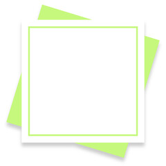 colorful infographic square card