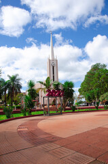 Obraz premium La Iglesia de San Antonio Obera Misiones Argentina