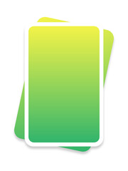 gradient infographic card