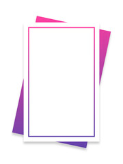 gradient infographic card