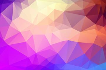 Geometric Abstract Background Low Poly Design