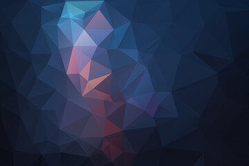 Obraz premium Geometric Abstract Background Low Poly Design