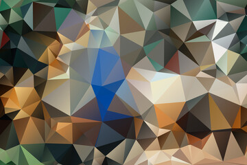 Obraz premium Geometric Abstract Background Low Poly Design