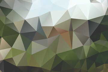 Geometric Abstract Background Low Poly Design