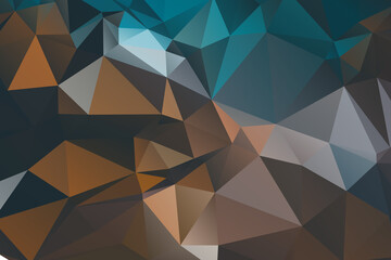 Geometric Abstract Background Low Poly Design