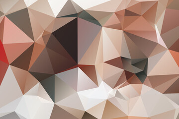 Geometric Abstract Background Low Poly Design