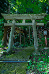 福島県の湯野上温泉神社