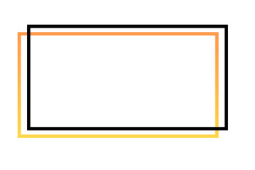 gradient rectangle frame