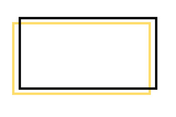 Obraz premium colorful rectangle frame