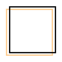 Obraz premium colorful square frame