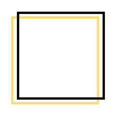 Obraz premium colorful square frame