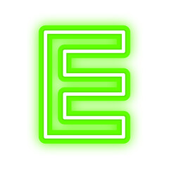 neon letter font
