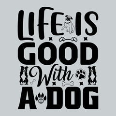 Dog Quotes SVG Design