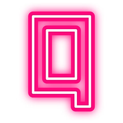 neon letter font
