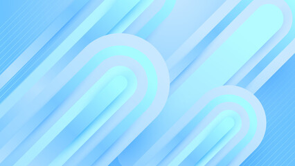 Abstract light blue background. Vector abstract graphic design banner pattern background template.